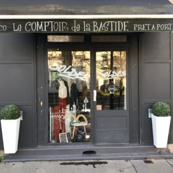 Devanture le comptoir de la Bastide